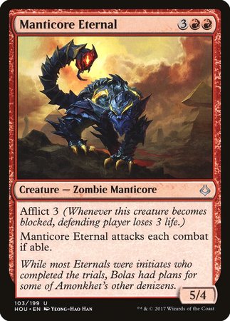 Manticore Eternal [Hour of Devastation] | Exor Games New Glasgow