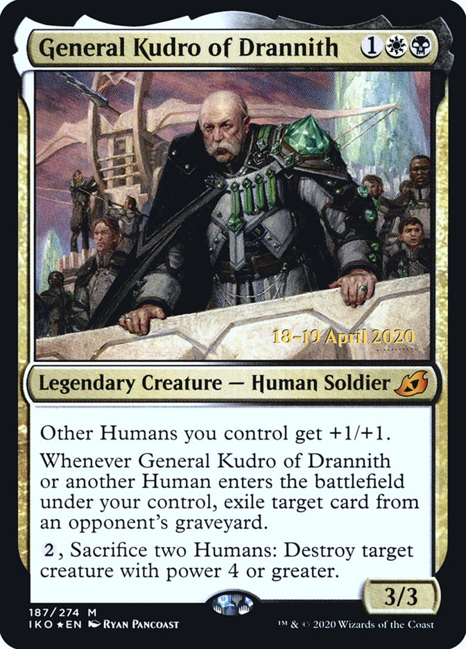 General Kudro of Drannith  [Ikoria: Lair of Behemoths Prerelease Promos] | Exor Games New Glasgow