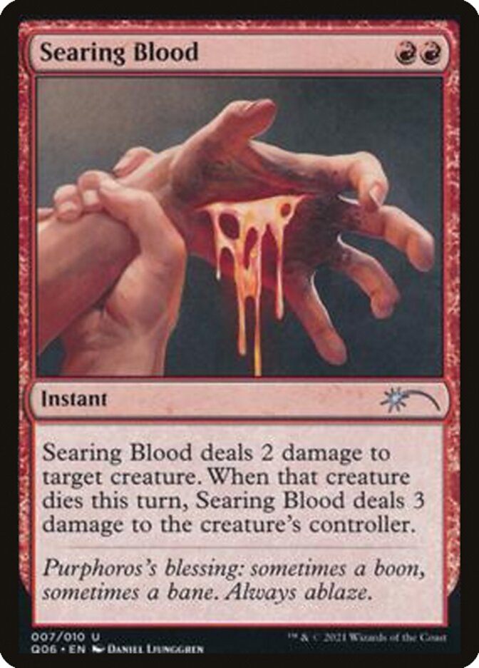 Searing Blood [Pioneer Challenger Decks 2021] | Exor Games New Glasgow