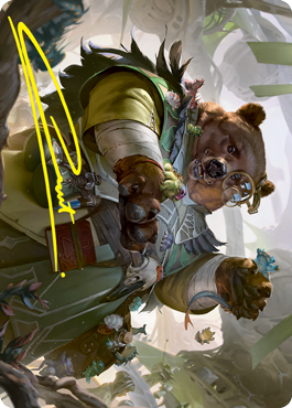 Professor of Zoomancy Art Card (Gold-Stamped Signature) [Strixhaven: School of Mages Art Series] | Exor Games New Glasgow