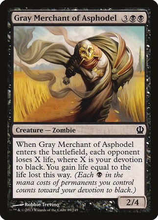 Gray Merchant of Asphodel [Theros] | Exor Games New Glasgow