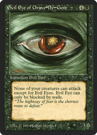 Evil Eye of Orms-By-Gore [Legends] | Exor Games New Glasgow