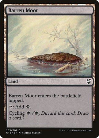 Barren Moor [Commander 2018] | Exor Games New Glasgow