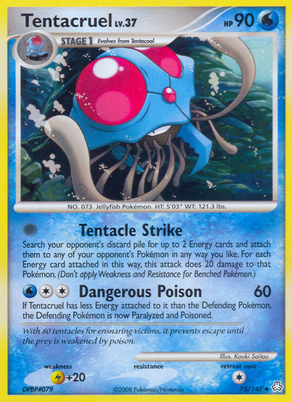 Tentacruel (75/146) [Diamond & Pearl: Legends Awakened] | Exor Games New Glasgow