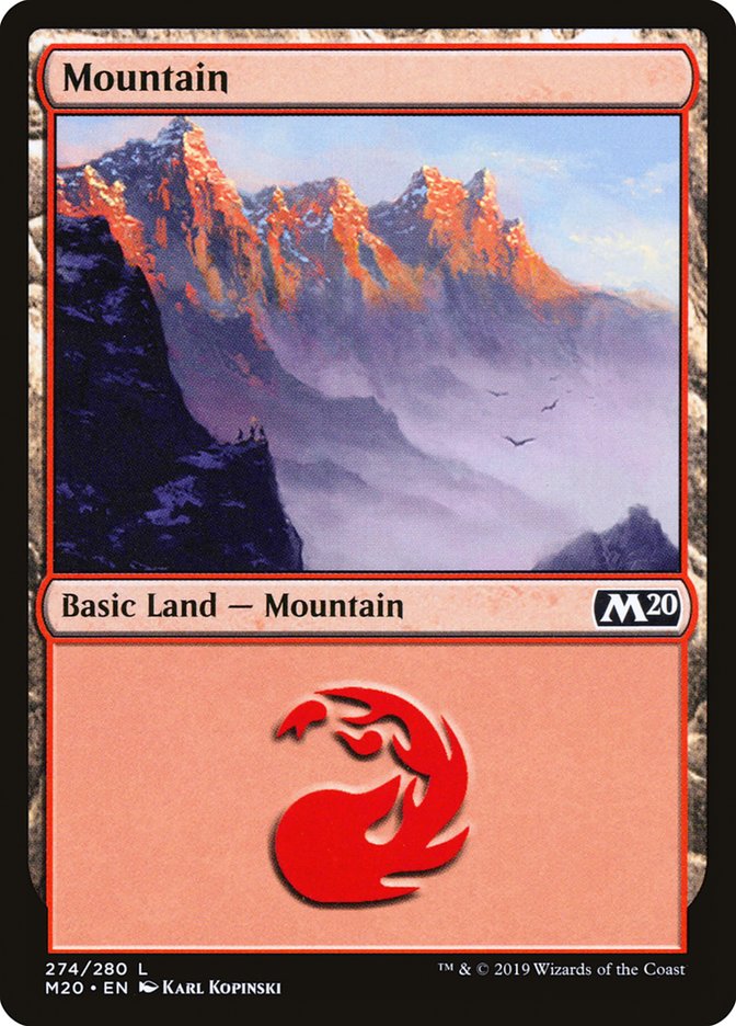 Mountain (#274) [Core Set 2020] | Exor Games New Glasgow