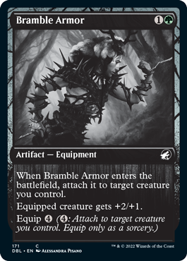 Bramble Armor (171) [Innistrad: Double Feature] | Exor Games New Glasgow