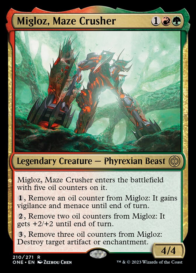 Migloz, Maze Crusher [Phyrexia: All Will Be One] | Exor Games New Glasgow