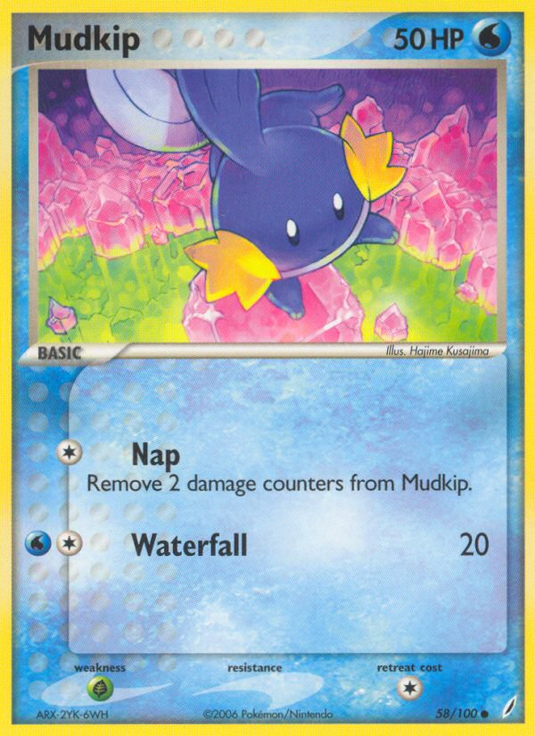 Mudkip (58/100) [EX: Crystal Guardians] | Exor Games New Glasgow