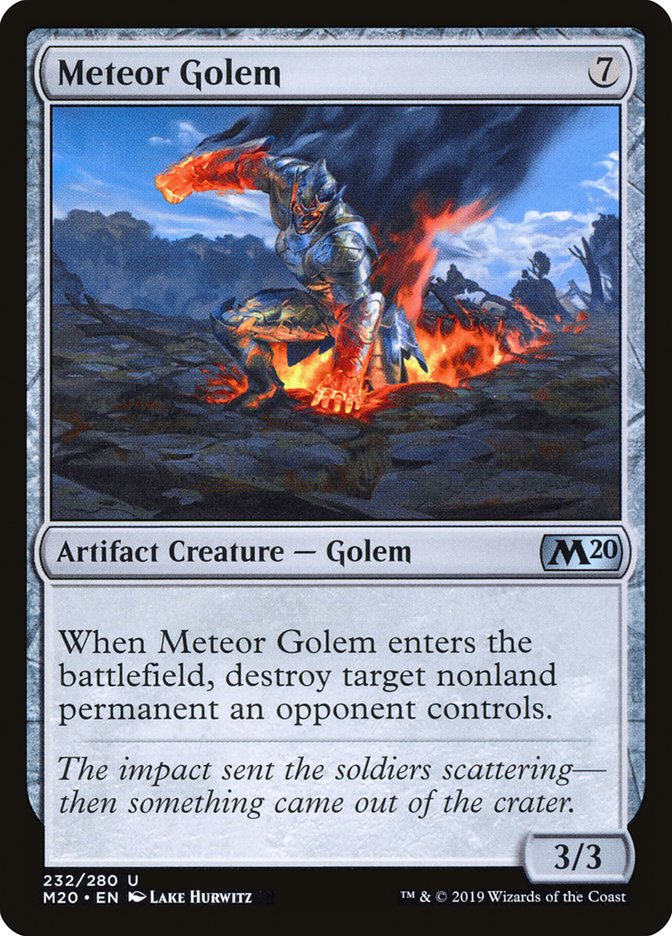 Meteor Golem [Core Set 2020] | Exor Games New Glasgow