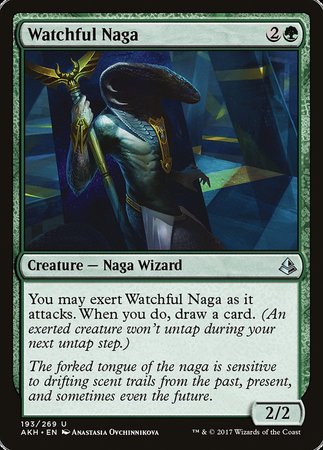 Watchful Naga [Amonkhet] | Exor Games New Glasgow