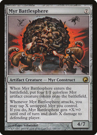 Myr Battlesphere [Scars of Mirrodin] | Exor Games New Glasgow