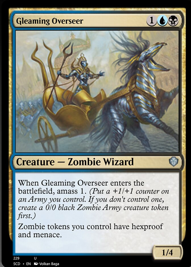 Gleaming Overseer [Starter Commander Decks] | Exor Games New Glasgow