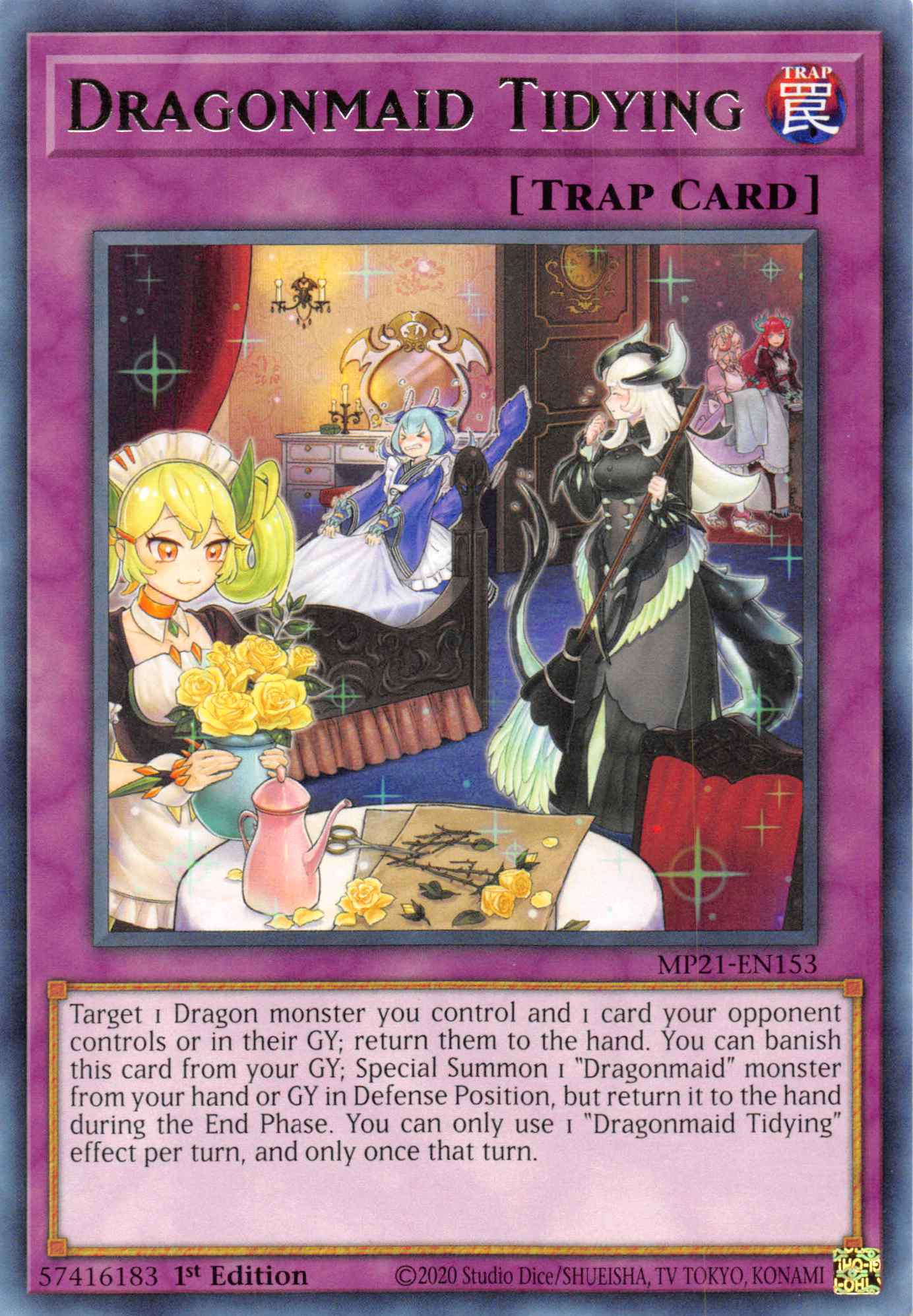 Dragonmaid Tidying [MP21-EN153] Rare | Exor Games New Glasgow