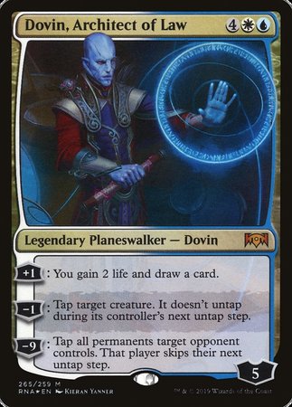 Dovin, Architect of Law [Ravnica Allegiance] | Exor Games New Glasgow