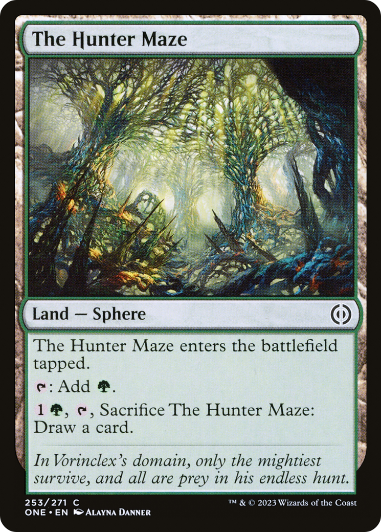 The Hunter Maze [Phyrexia: All Will Be One] | Exor Games New Glasgow