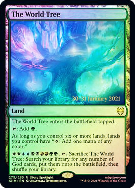 The World Tree  [Kaldheim Prerelease Promos] | Exor Games New Glasgow