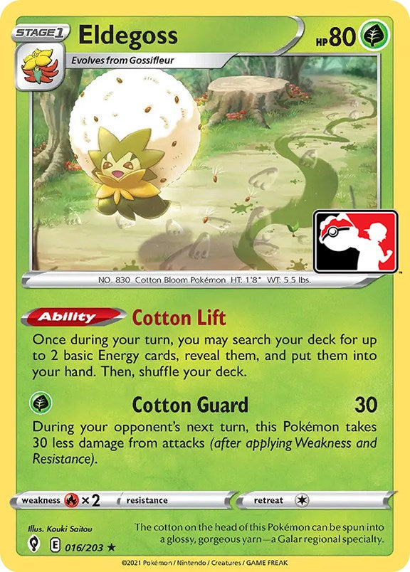 Eldegoss (016/203) [Prize Pack Series One] | Exor Games New Glasgow