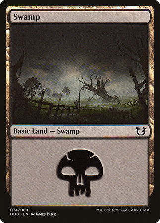 Swamp (74) [Duel Decks: Blessed vs. Cursed] | Exor Games New Glasgow