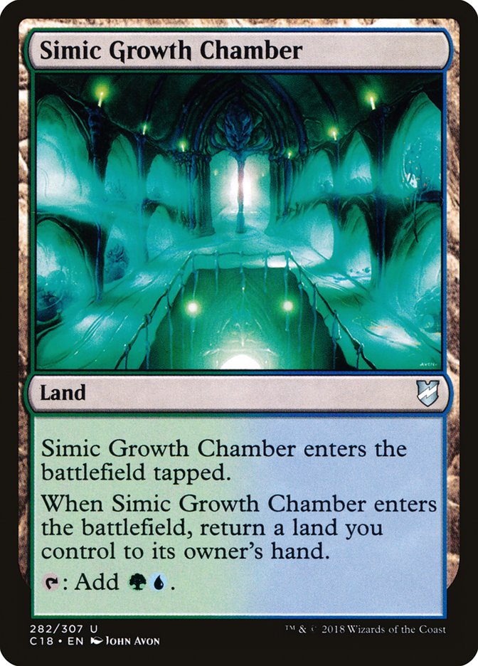 Simic Growth Chamber [Commander 2018] | Exor Games New Glasgow