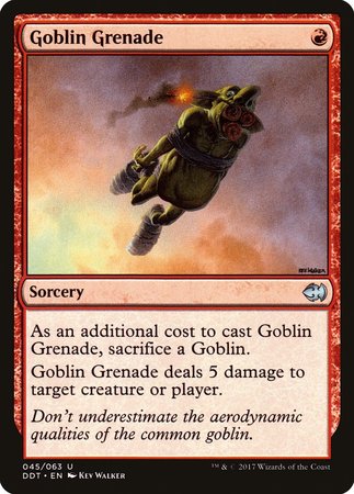 Goblin Grenade [Duel Decks: Merfolk vs. Goblins] | Exor Games New Glasgow
