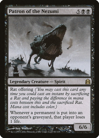 Patron of the Nezumi [Commander 2011] | Exor Games New Glasgow