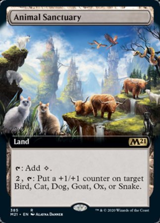 Animal Sanctuary (Extended Art) [Core Set 2021] | Exor Games New Glasgow