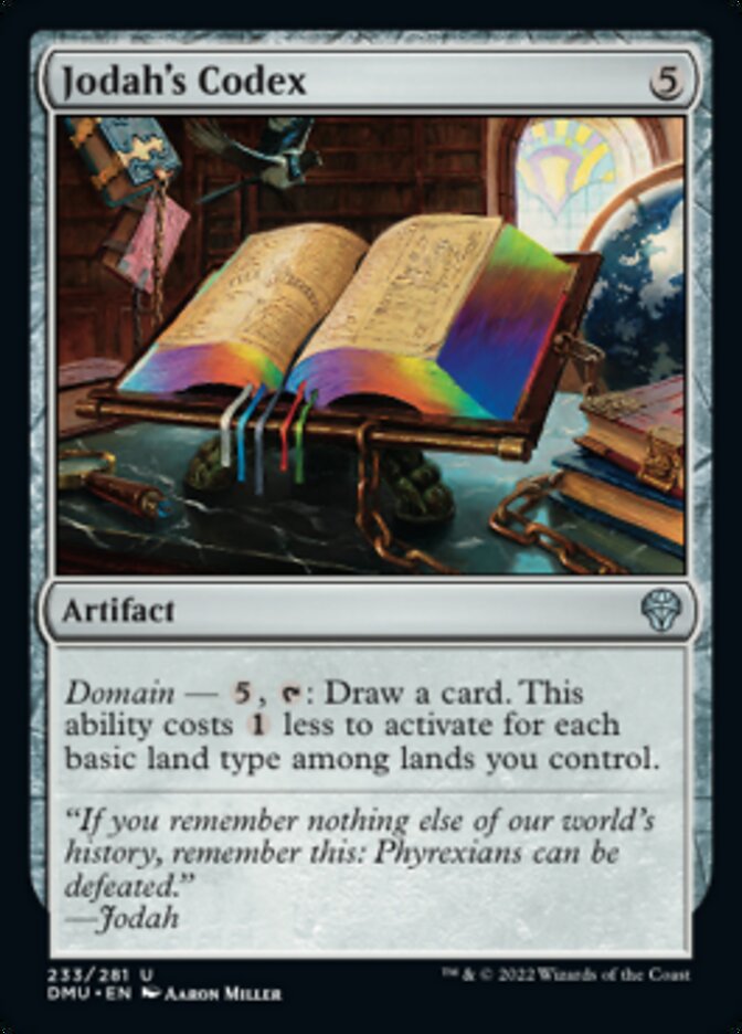 Jodah's Codex [Dominaria United] | Exor Games New Glasgow