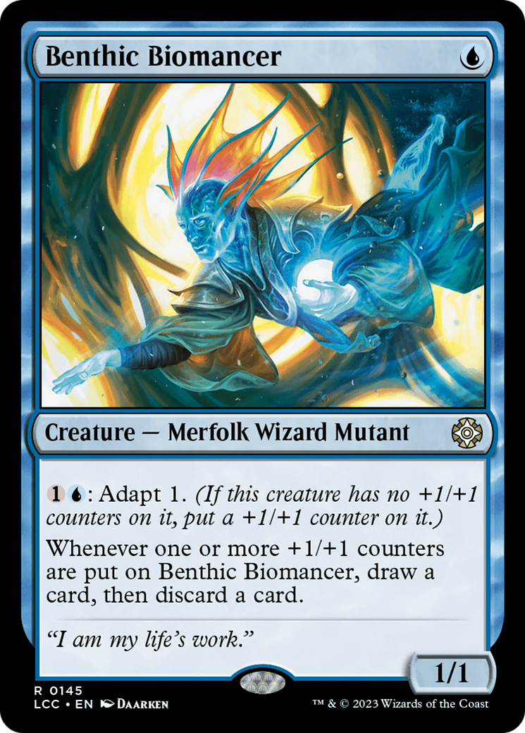 Benthic Biomancer [The Lost Caverns of Ixalan Commander] | Exor Games New Glasgow