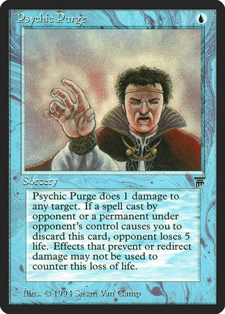 Psychic Purge [Legends] | Exor Games New Glasgow