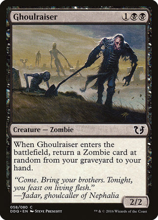 Ghoulraiser [Duel Decks: Blessed vs. Cursed] | Exor Games New Glasgow