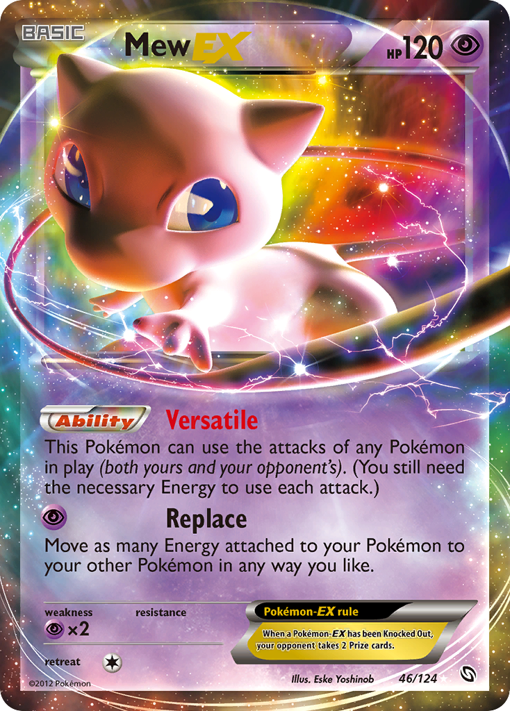 Mew EX (46/124) [Black & White: Dragons Exalted] | Exor Games New Glasgow
