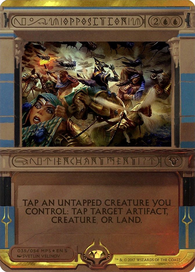 Opposition (Invocation) [Amonkhet Invocations] | Exor Games New Glasgow