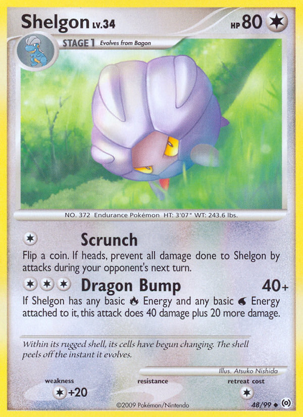 Shelgon (48/99) [Platinum: Arceus] | Exor Games New Glasgow