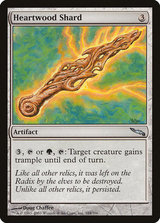 Heartwood Shard [Mirrodin] | Exor Games New Glasgow