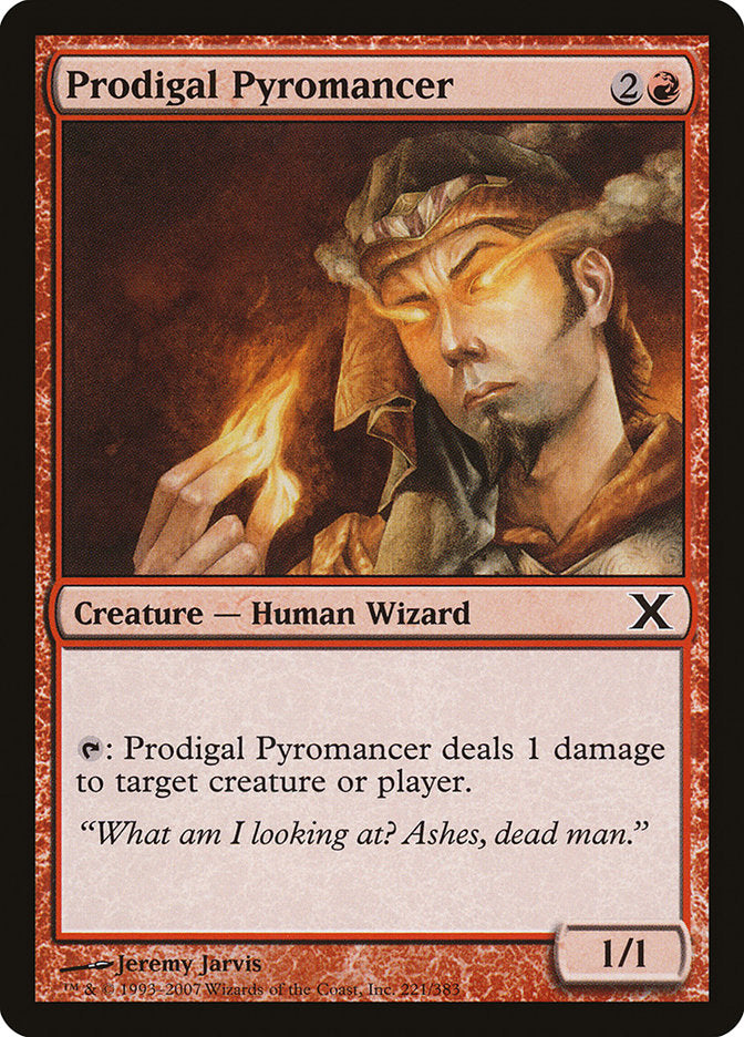 Prodigal Pyromancer [Tenth Edition] | Exor Games New Glasgow