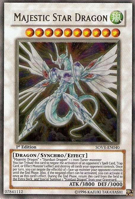 Majestic Star Dragon [SOVR-EN040] Ultra Rare | Exor Games New Glasgow