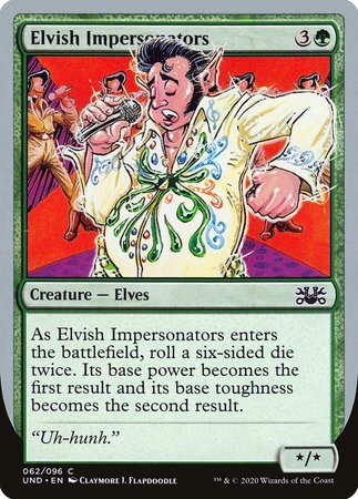 Elvish Impersonators [Unsanctioned] | Exor Games New Glasgow