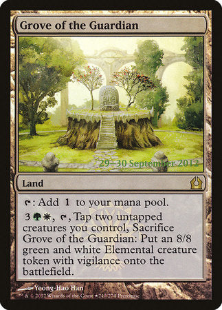 Grove of the Guardian [Return to Ravnica Promos] | Exor Games New Glasgow