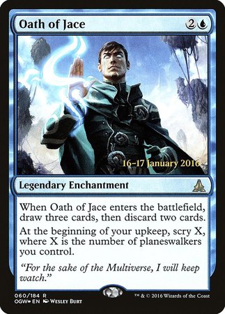 Oath of Jace [Oath of the Gatewatch Promos] | Exor Games New Glasgow