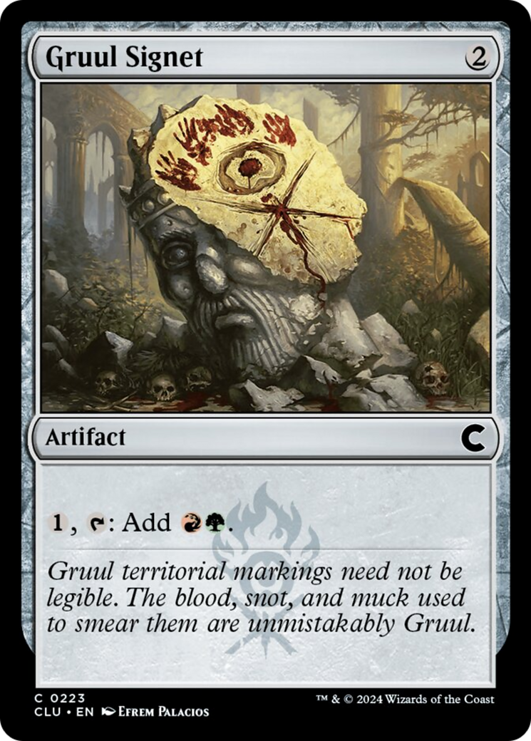 Gruul Signet [Ravnica: Clue Edition] | Exor Games New Glasgow