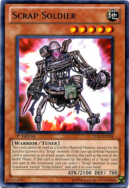 Scrap Soldier [STBL-EN024] Rare | Exor Games New Glasgow