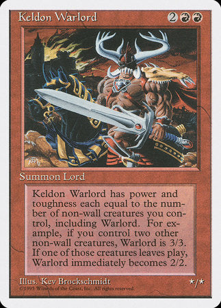 Keldon Warlord [Fourth Edition] | Exor Games New Glasgow
