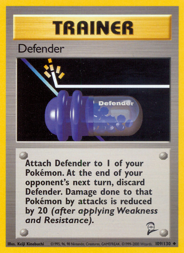 Defender (109/130) [Base Set 2] | Exor Games New Glasgow