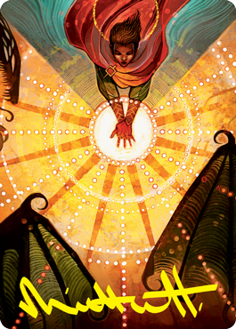 Grapeshot Art Card (Gold-Stamped Signature) [Strixhaven: School of Mages Art Series] | Exor Games New Glasgow