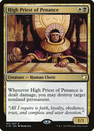 High Priest of Penance [Commander 2018] | Exor Games New Glasgow