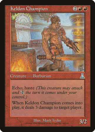 Keldon Champion [Urza's Destiny] | Exor Games New Glasgow