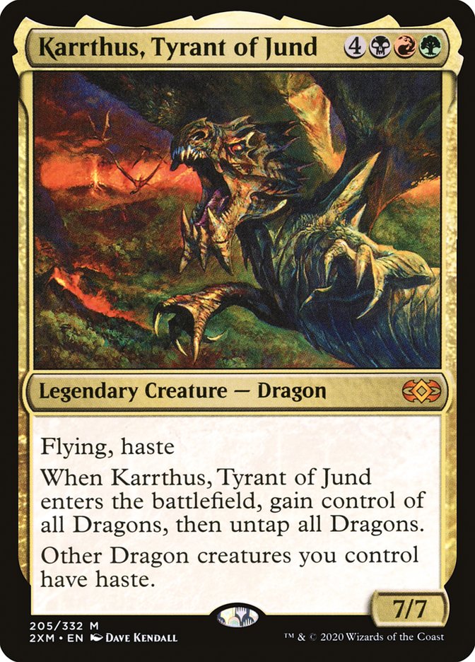 Karrthus, Tyrant of Jund [Double Masters] | Exor Games New Glasgow