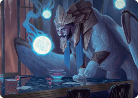 Tivit, Seller of Secrets Art Card [Streets of New Capenna Art Series] | Exor Games New Glasgow