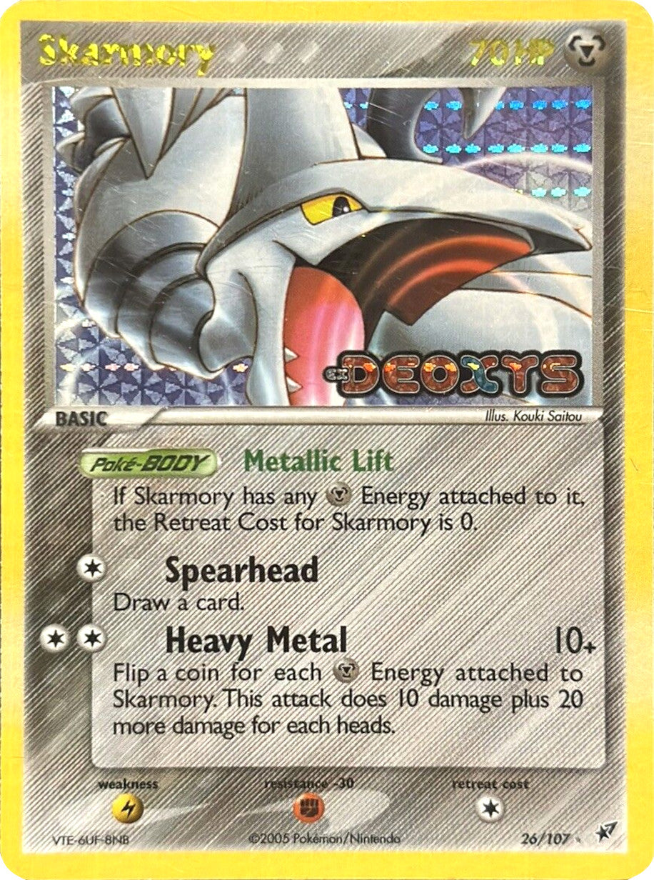 Skarmory (26/107) (Stamped) [EX: Deoxys] | Exor Games New Glasgow