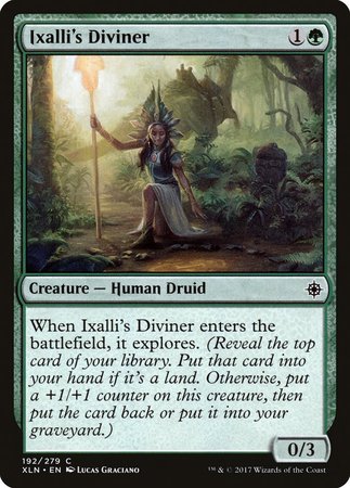 Ixalli's Diviner [Ixalan] | Exor Games New Glasgow